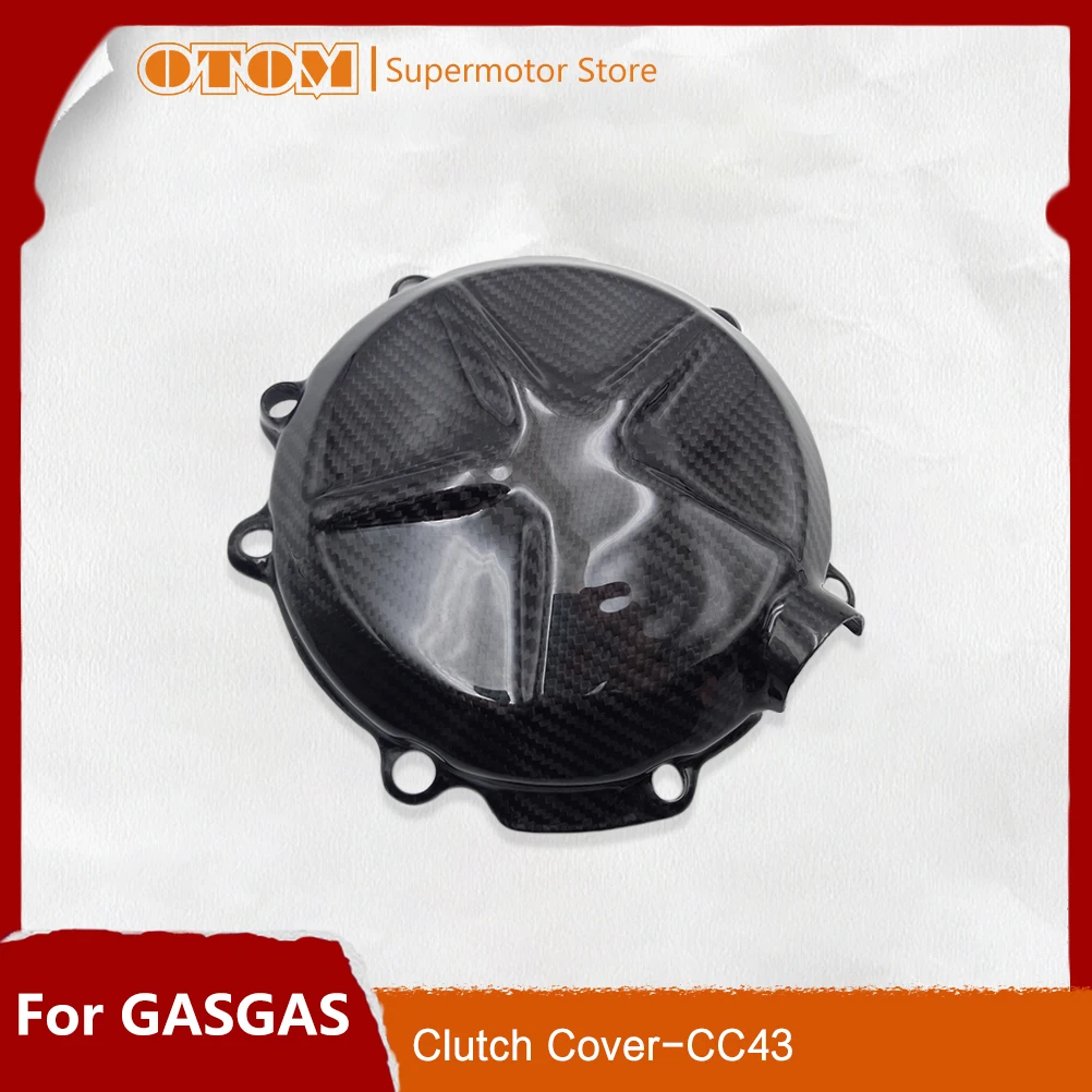 OTOM Motorcycle Clutch Cover-CC43 Guard Protection Carbon Fiber For GASGAS EC EX MC 250 300 Pit Dirt Bikes Off-road Parts 2023
OTOM Motorcycle Clutch Cover-CC43 Guard Protection Carbon Fiber For GASGAS EC EX MC 250 300 Pit Dirt Bikes Off-road Parts 2023