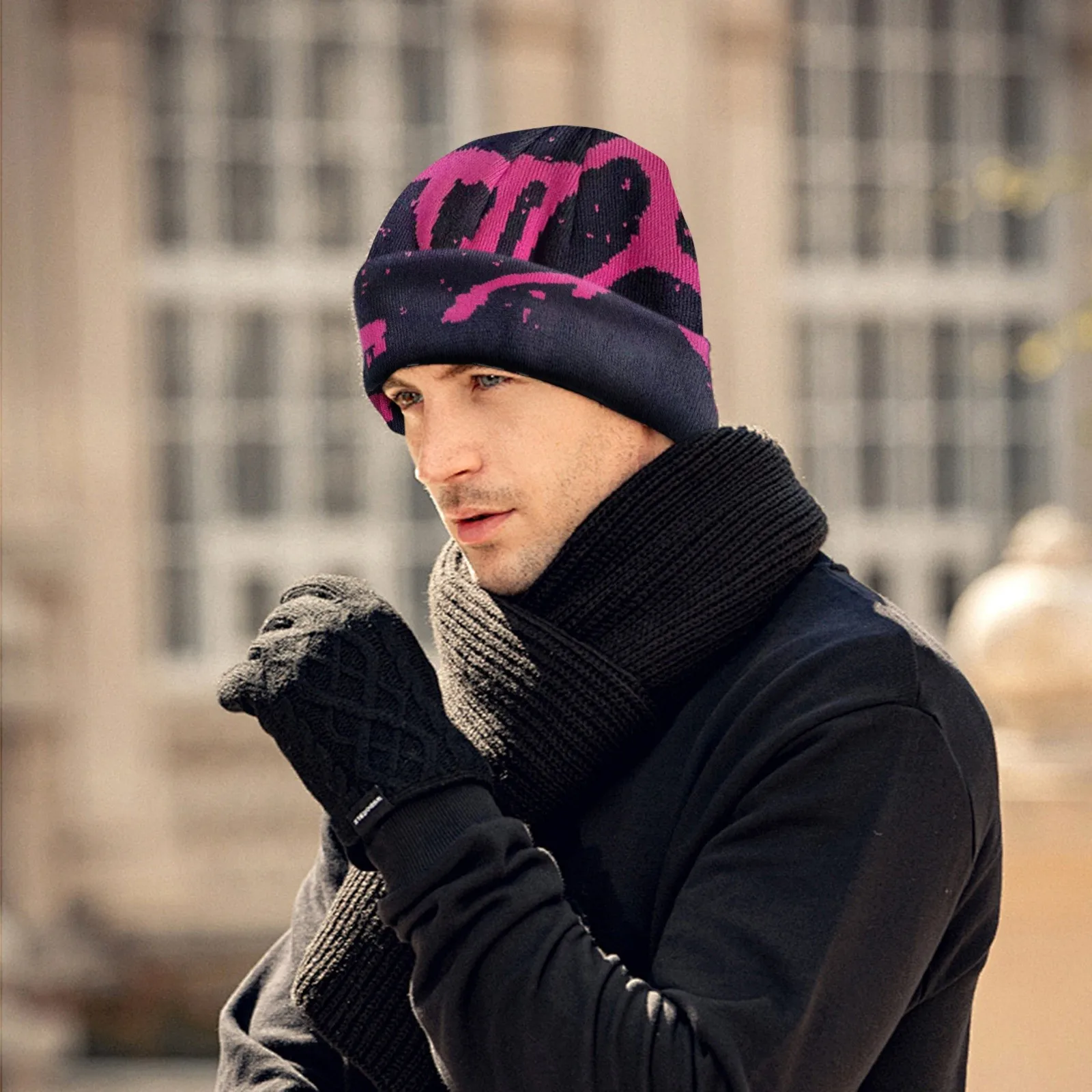 Y2K Knitted Hats Men's And Women's Jacquard Hats Outdoor Riding Europe And The United States Fashion Warm Hat Daily Casual Wear
Y2K Knitted Hats Men's And Women's Jacquard Hats Outdoor Riding Europe And The United States Fashion Warm Hat Daily Casual Wear