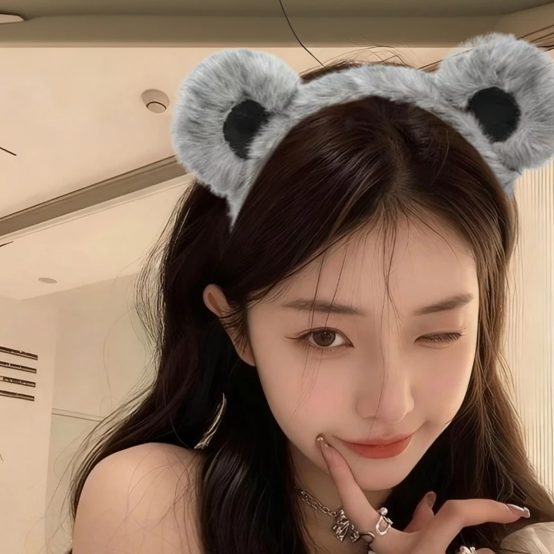 Plush Bear Ear Headband Sweet Cute Animal Ear Hair Hoop Makeup Hairband Cartoon Headpiece Halloween Cosplay Party Accessory
Plush Bear Ear Headband Sweet Cute Animal Ear Hair Hoop Makeup Hairband Cartoon Headpiece Halloween Cosplay Party Accessory