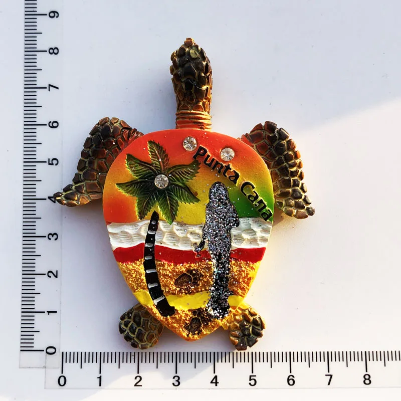 Painted turtles in Punta Cana, Dominica Fridge Magnet,Creative,Travel,Commemorate,Crafts,3D,Ornaments,Magnetism,Resin Material,
Painted turtles in Punta Cana, Dominica Fridge Magnet,Creative,Travel,Commemorate,Crafts,3D,Ornaments,Magnetism,Resin Material,