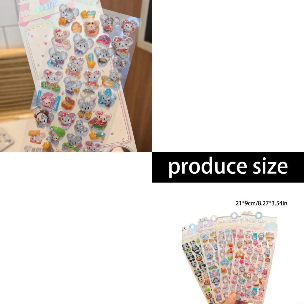 Embossed Animal Sticker Adhesive PVC Resin Sticker For Kids Art Craft Water Bottle Notebook Journal Phone Case Laptop K92C
Embossed Animal Sticker Adhesive PVC Resin Sticker For Kids Art Craft Water Bottle Notebook Journal Phone Case Laptop K92C