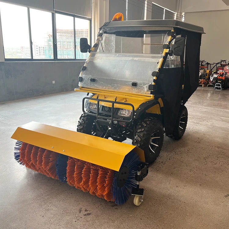Enclosed Cockpit Multifunction Ride on Snowplow Snowblower Machine Road Snow Sweeping Sweeper Machines
Enclosed Cockpit Multifunction Ride on Snowplow Snowblower Machine Road Snow Sweeping Sweeper Machines