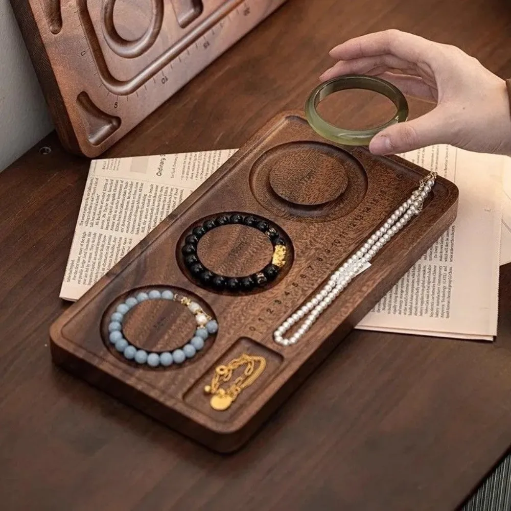 Vintage Wood Bracelet Sizing Tray DIY Sturdy Wooden Jewelry Tray Versatile Thickened Wood Jewelry Display Showcase Bracelets
Vintage Wood Bracelet Sizing Tray DIY Sturdy Wooden Jewelry Tray Versatile Thickened Wood Jewelry Display Showcase Bracelets