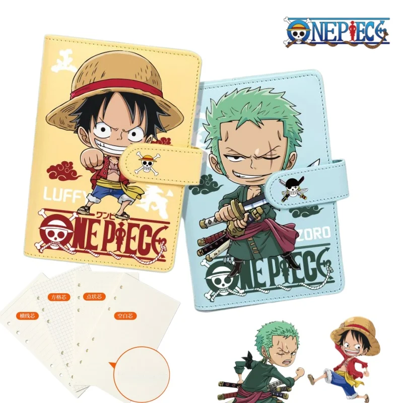 One Piece Luffy Zoro Anime Cartoon Pattern Loose-Leaf Notebook Personalized Cool Student Journal Stationery Prizes Wholesale
One Piece Luffy Zoro Anime Cartoon Pattern Loose-Leaf Notebook Personalized Cool Student Journal Stationery Prizes Wholesale