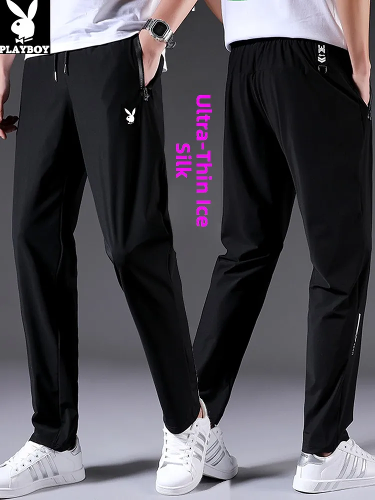Ice Silk Men's Sport Pants Qui Dry Thin Summer Loose Casual Long Trousers High Waist Straight Leg Cool Feeling High...
Ice Silk Men's Sport Pants Qui Dry Thin Summer Loose Casual Long Trousers High Waist Straight Leg Cool Feeling High...