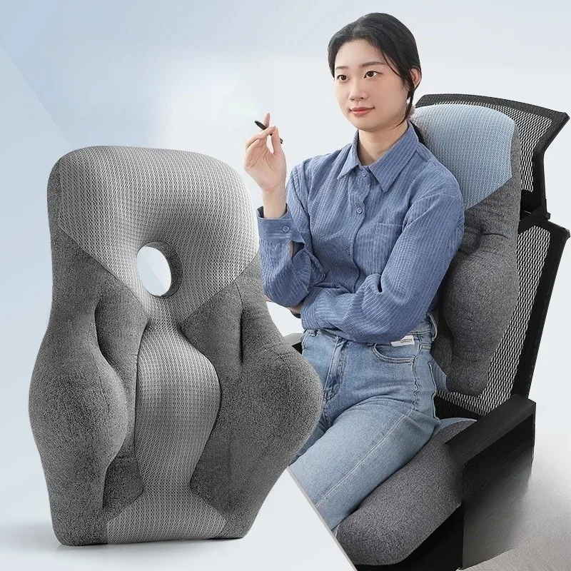 Office Backed Cushion Cover Circular Plush Waist Cushion Comfortable Chair Decoration Low Back Non Collapsing Household Items
Office Backed Cushion Cover Circular Plush Waist Cushion Comfortable Chair Decoration Low Back Non Collapsing Household Items