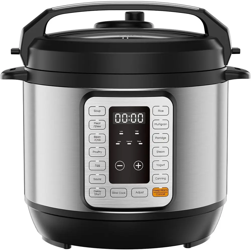 6-Quart 16-in-1 Multifunction Electric Cooker with 12 Presets, Rice Cooker, Slow Cooker, Steamer, Sauté, Soup Maker, Meat Stew,
6-Quart 16-in-1 Multifunction Electric Cooker with 12 Presets, Rice Cooker, Slow Cooker, Steamer, Sauté, Soup Maker, Meat Stew,