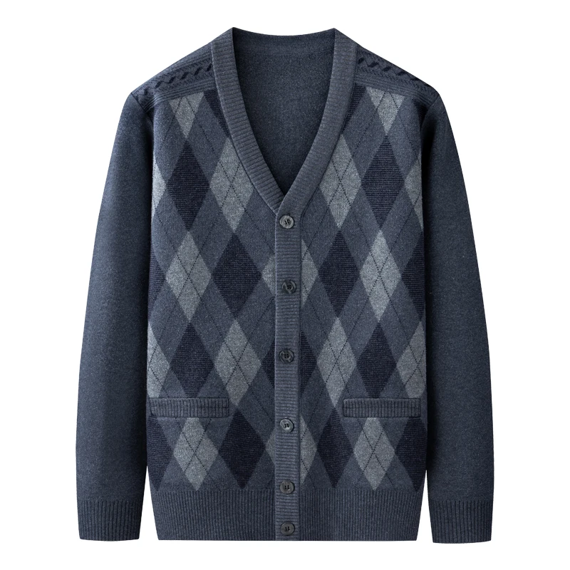 Thiened Knitted Open Cardigan Sweater for Middle-Aged And ly Men Large Size Loose Dad Sle Retro Knitted irt
Thiened Knitted Open Cardigan Sweater for Middle-Aged And ly Men Large Size Loose Dad Sle Retro Knitted irt