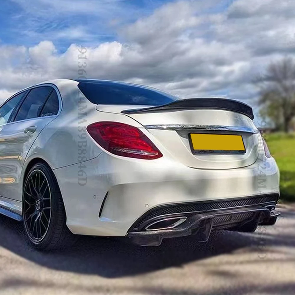 Rear Trunk Spoiler Wing Body Kit Racing Sport Tail Styling For Mercedes Benz C class W205 and C63 C43 AMG 4Door 2014-2022 Tuning
Rear Trunk Spoiler Wing Body Kit Racing Sport Tail Styling For Mercedes Benz C class W205 and C63 C43 AMG 4Door 2014-2022 Tuning