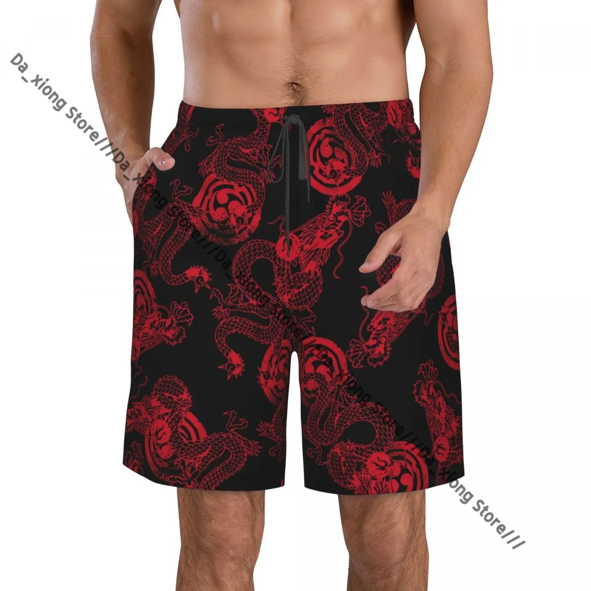 Mens Swimming Shorts Swimwear Dragon Pattern Trunks Swimsuit Beach Wear Boardshorts
Mens Swimming Shorts Swimwear Dragon Pattern Trunks Swimsuit Beach Wear Boardshorts