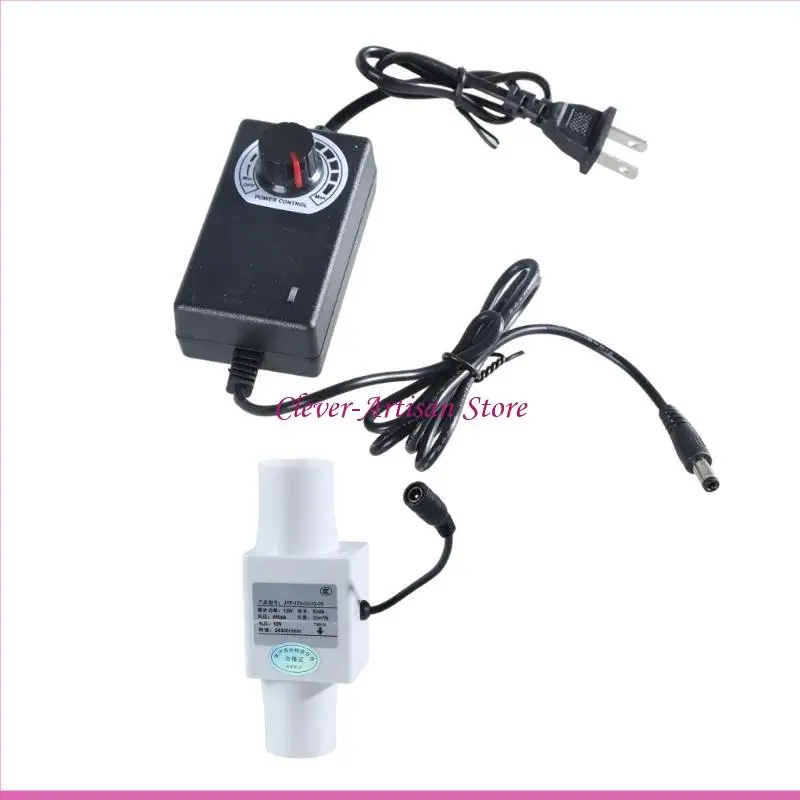E06B Inline Duct Fan with Variable Speed Controller 12V Ventilation Exhaust Fan Pipe Fan for Air Heating Cooling
E06B Inline Duct Fan with Variable Speed Controller 12V Ventilation Exhaust Fan Pipe Fan for Air Heating Cooling