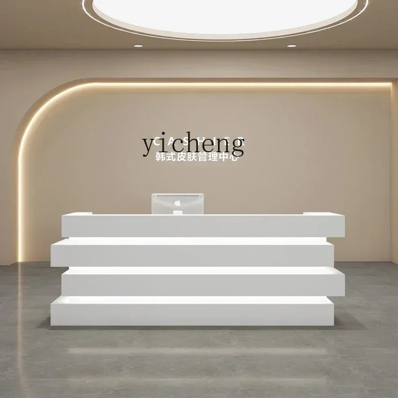 X5-2 Beauty Salon Clothing Store Cashier Counter Commercial Company Simple Hair Salon Creative Reception Desk
X5-2 Beauty Salon Clothing Store Cashier Counter Commercial Company Simple Hair Salon Creative Reception Desk