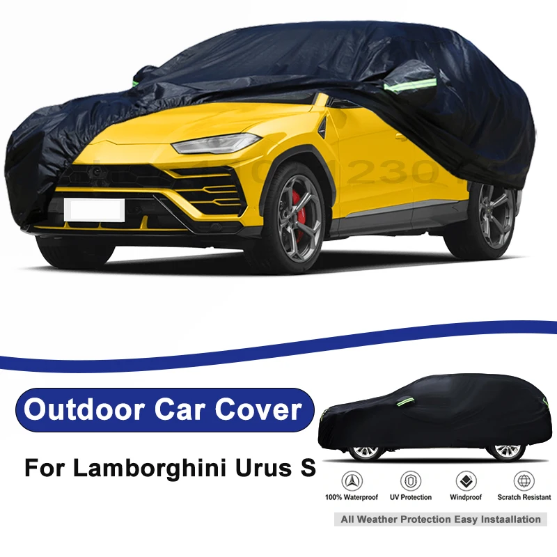 Outdoor Full Car Cover For Lamborghini Urus S with Reflective Strips Waterproof Snowproof Dustproof UV Protection Auto
Outdoor Full Car Cover For Lamborghini Urus S with Reflective Strips Waterproof Snowproof Dustproof UV Protection Auto