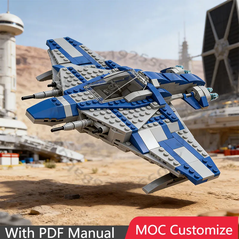 337 PCS Galactic Empire Bricks Eris Bomber MOC Customize Modular Building Block Creative Design Simple DIY Boy Festival Toy Gift
337 PCS Galactic Empire Bricks Eris Bomber MOC Customize Modular Building Block Creative Design Simple DIY Boy Festival Toy Gift