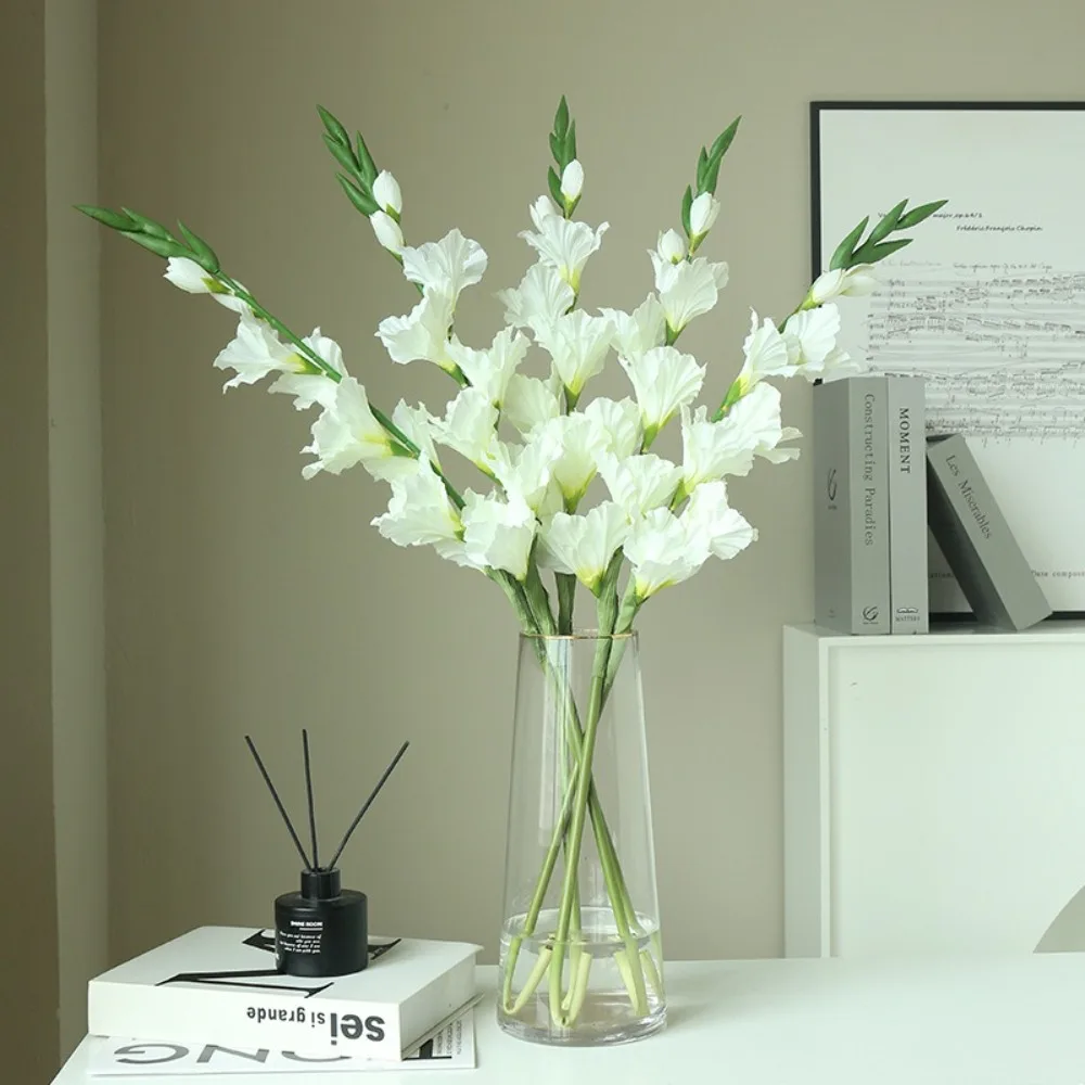 84cm Artificial Gladiolus Branch Real Touch Floral Art Simulation Gladiolus Flower Handmade Fake Flowers Outdoor Garden Decor
84cm Artificial Gladiolus Branch Real Touch Floral Art Simulation Gladiolus Flower Handmade Fake Flowers Outdoor Garden Decor