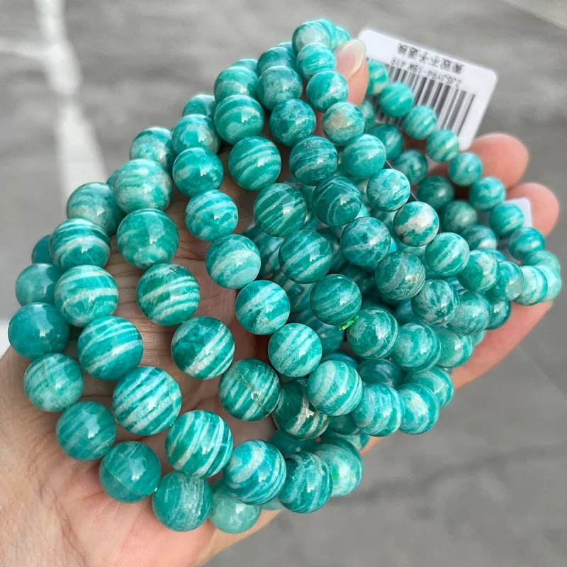 Natural Old Mine Bracelet, Amazonite With Patterns, Fashionable And Versatile Jewelry
Natural Old Mine Bracelet, Amazonite With Patterns, Fashionable And Versatile Jewelry