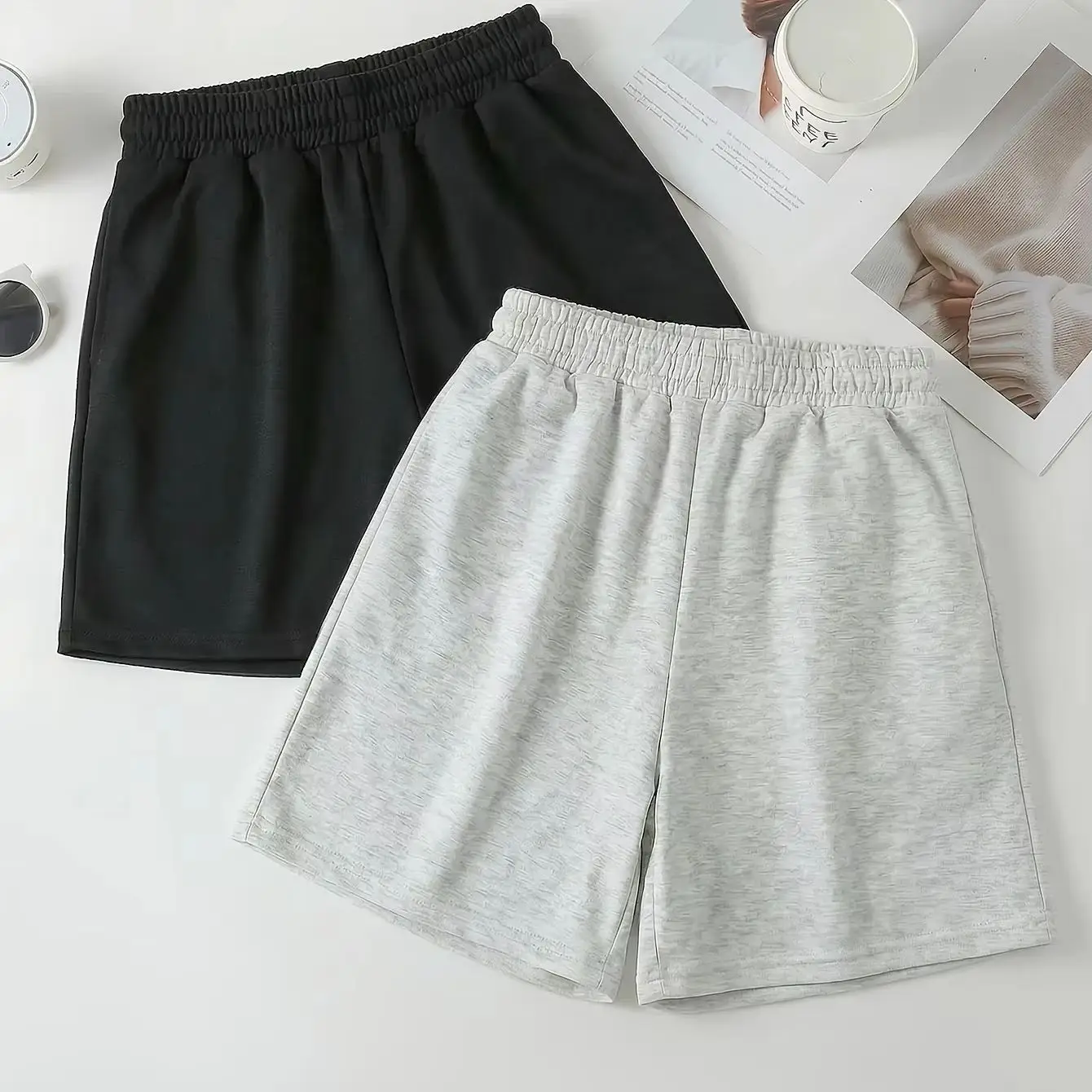 2Pcs Women's Shorts Casual Knitted Solid Color Double Pocket Running Sports Tennis Wear Badminton Golf Gym
2Pcs Women's Shorts Casual Knitted Solid Color Double Pocket Running Sports Tennis Wear Badminton Golf Gym