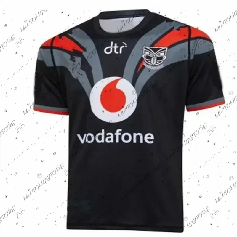 Men's and Women's New Zealand Warriors Away Rugby Sports Fitness Summer T-shirt Breathable and Quick-drying Training Top T-shirt
Men's and Women's New Zealand Warriors Away Rugby Sports Fitness Summer T-shirt Breathable and Quick-drying Training Top T-shirt