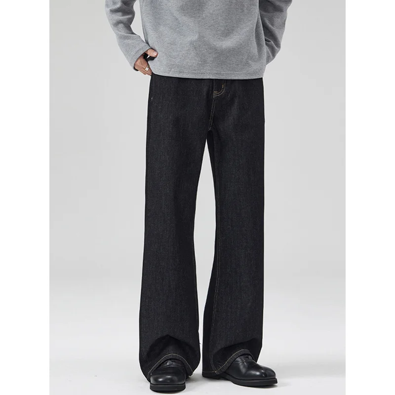 Men's Jeans Baggy Casual Spring and Autumn Black and Blue Straight Pants Fashion Vintage Big Size Good Quality Trousers for men
Men's Jeans Baggy Casual Spring and Autumn Black and Blue Straight Pants Fashion Vintage Big Size Good Quality Trousers for men