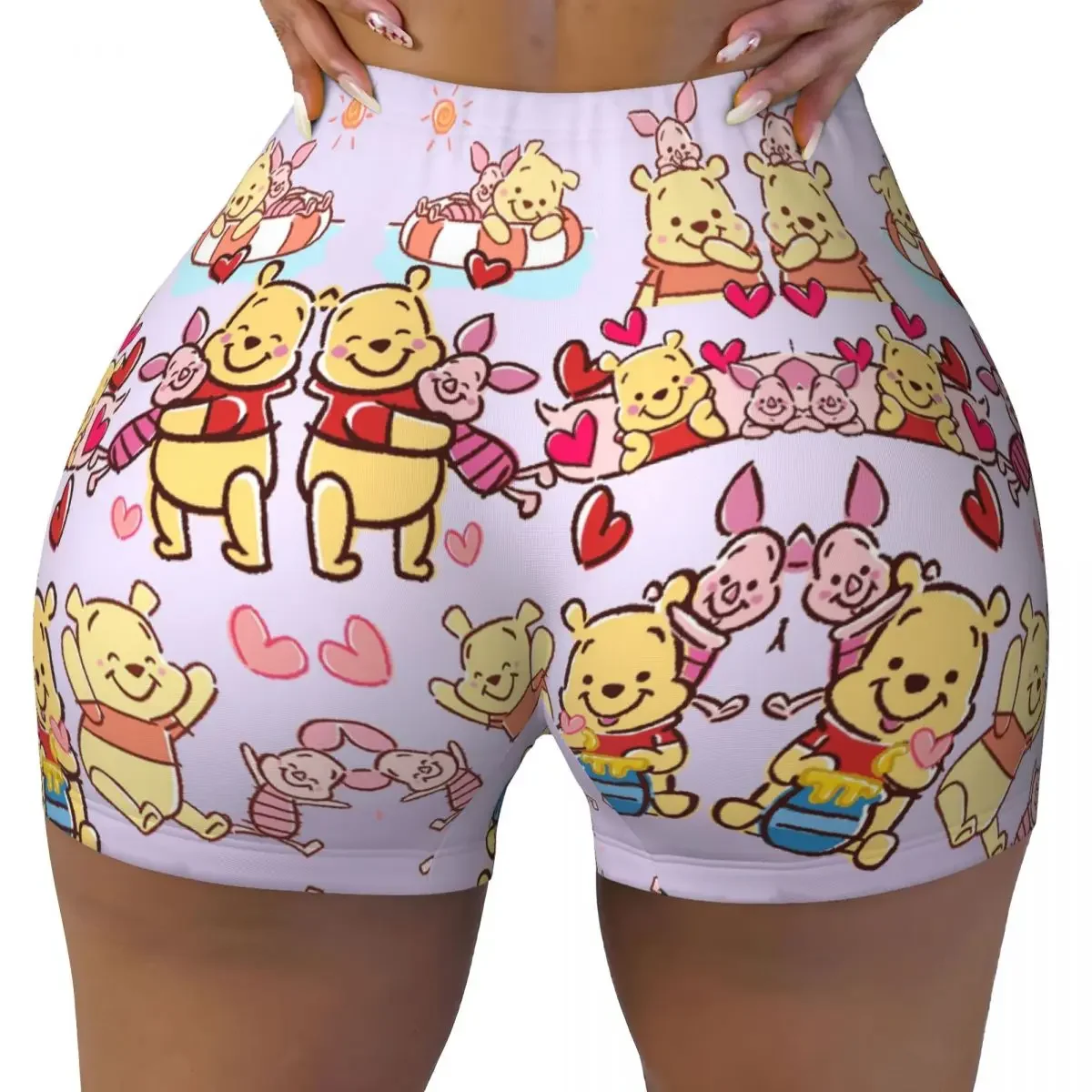 Custom Winnie The Pooh Cute Workout Biker Running Shorts Women Animation Gym Yoga Shorts
Custom Winnie The Pooh Cute Workout Biker Running Shorts Women Animation Gym Yoga Shorts