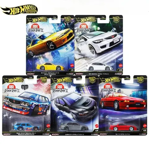 Hot Wheels Premium 2025 FPY86 Ronin Run 2,Gold Label Car Culture,1:64 Scale Diecast Models Car,Collectible Toys Gift for Kids