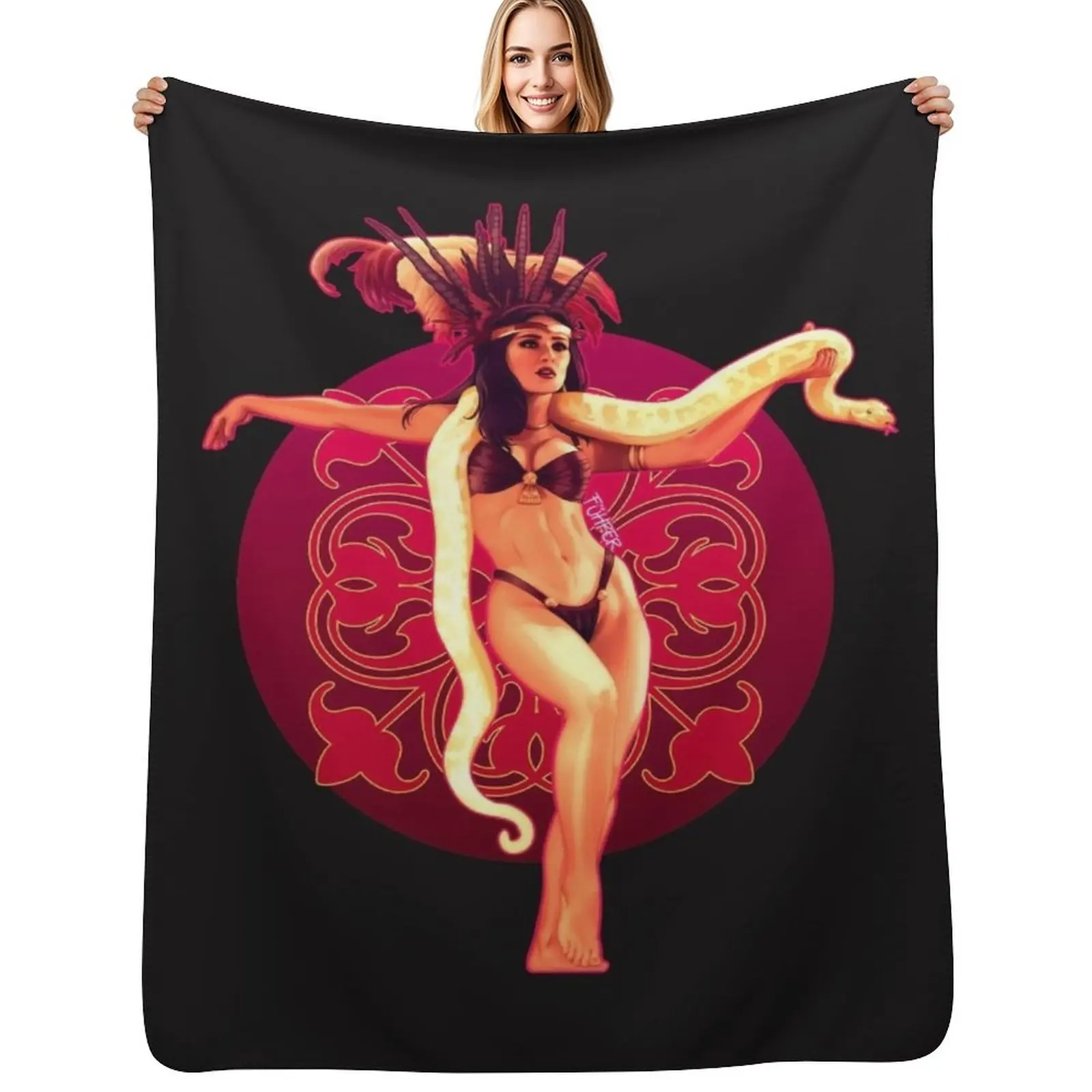 Salma Hayek Throw Blanket Soft Home Decor Blanket for Couch Bedroom
Salma Hayek Throw Blanket Soft Home Decor Blanket for Couch Bedroom