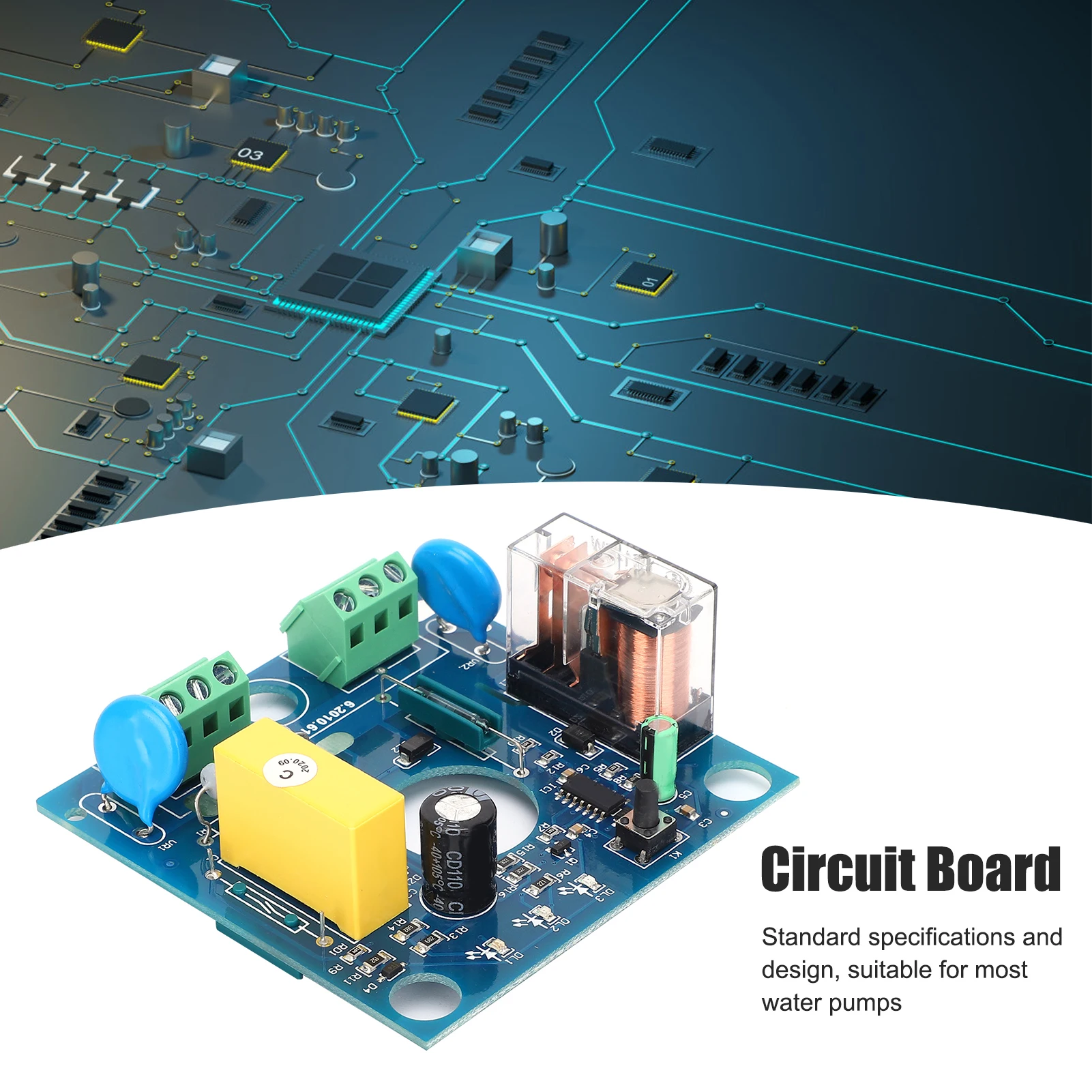 Controller Circuit Board Controller Module Circuit Board 1.1KW IP65 AC220-240V 10A 50-60HZ EPC-1
Controller Circuit Board Controller Module Circuit Board 1.1KW IP65 AC220-240V 10A 50-60HZ EPC-1