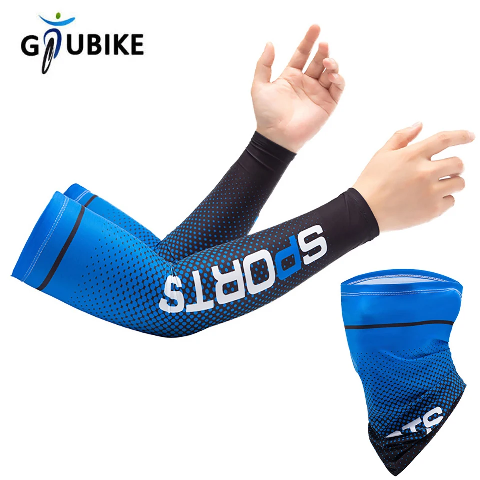 GTUBIKE Ice Silk Sleeve Sunscreen Cuff UV Sun Protection Cool Arm Sleeves Anti-Slip Men Women Long Glove for Sport Cycling
GTUBIKE Ice Silk Sleeve Sunscreen Cuff UV Sun Protection Cool Arm Sleeves Anti-Slip Men Women Long Glove for Sport Cycling