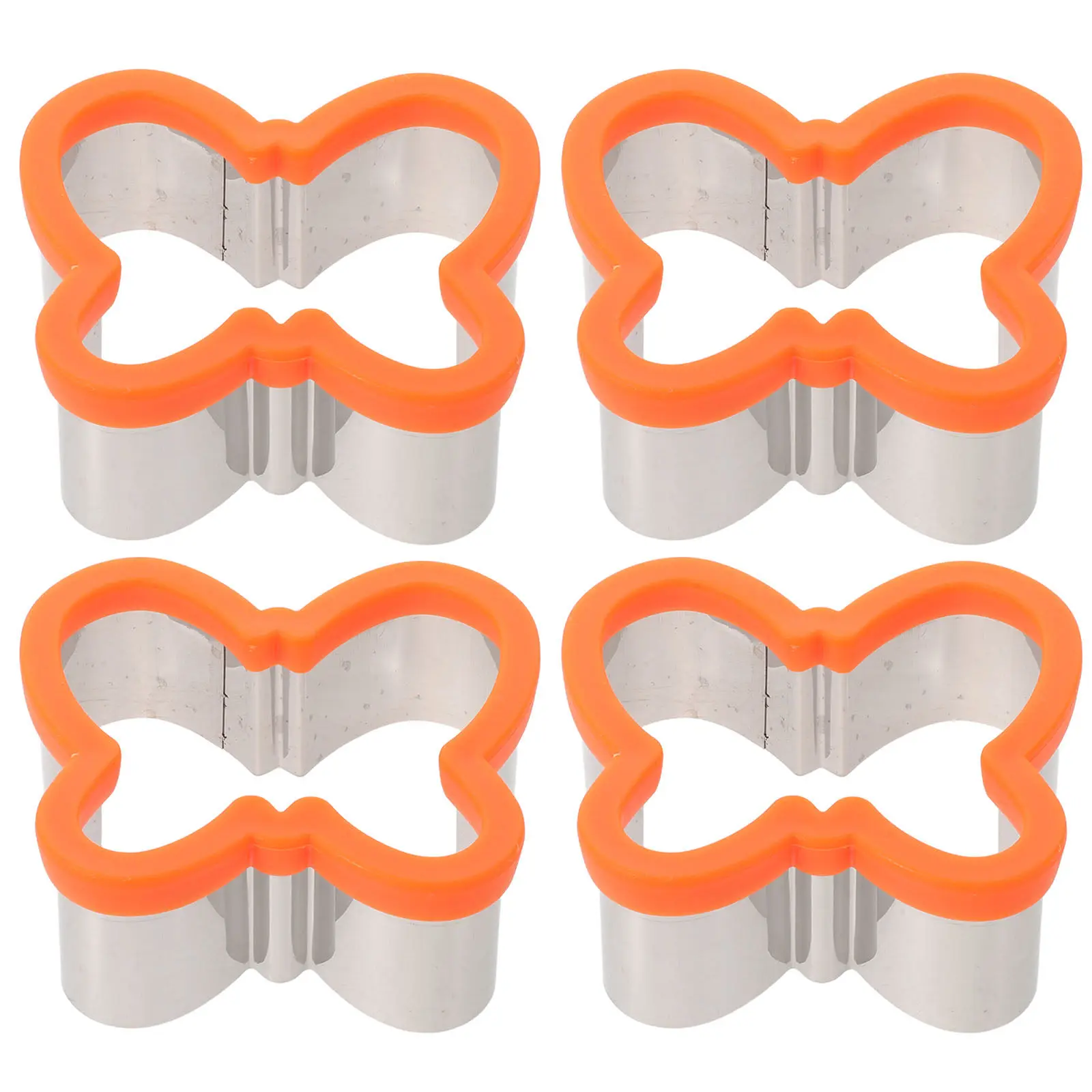 4Pcs Butterfly Cookie Cutter Set Stainless Steel Metal Molds for Cookies Sandwiches Fruit Vegetables Fondant Craft Clay Spring
4Pcs Butterfly Cookie Cutter Set Stainless Steel Metal Molds for Cookies Sandwiches Fruit Vegetables Fondant Craft Clay Spring