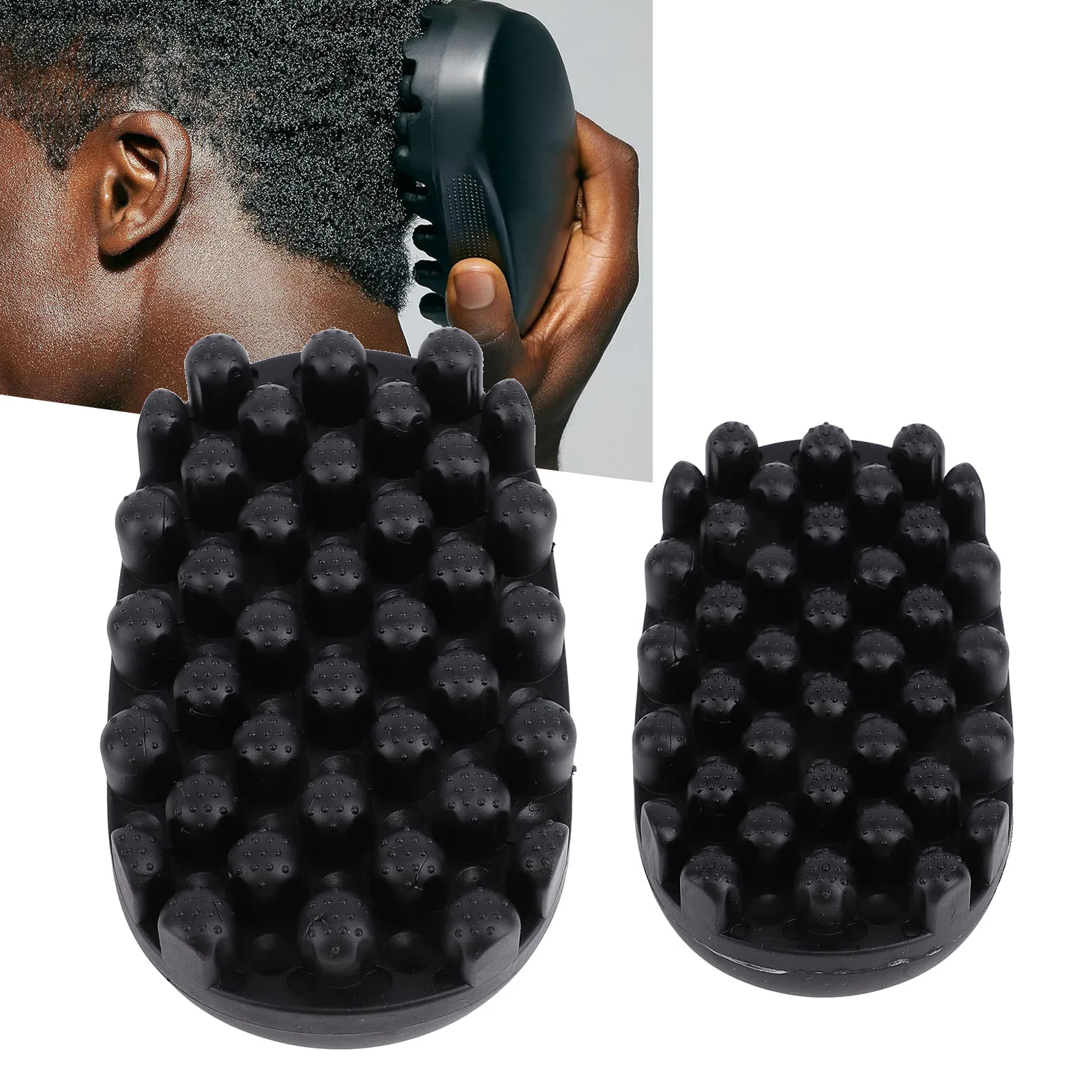 2pcs Rubber Curling Hair Brush Large And Small Size Washable Twist Curl Comb Hair Styling Tool
2pcs Rubber Curling Hair Brush Large And Small Size Washable Twist Curl Comb Hair Styling Tool