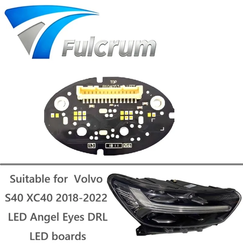 Suitable for Volvo S40 XC40 2018-2022 LED Angel Eyes DRL daytime running light module DRL led boards LED PCB 90122310
Suitable for Volvo S40 XC40 2018-2022 LED Angel Eyes DRL daytime running light module DRL led boards LED PCB 90122310