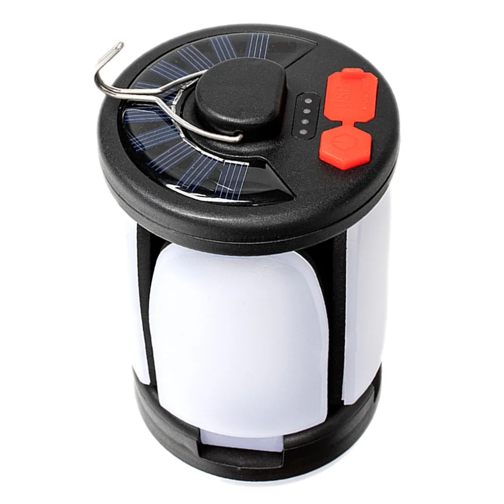 Solar Tent Light Hanging Hook Design Outdoor Camping LED Lamp Emergency Portable Lighting Tool Multipurpose Outdoor Travel Lamp
Solar Tent Light Hanging Hook Design Outdoor Camping LED Lamp Emergency Portable Lighting Tool Multipurpose Outdoor Travel Lamp