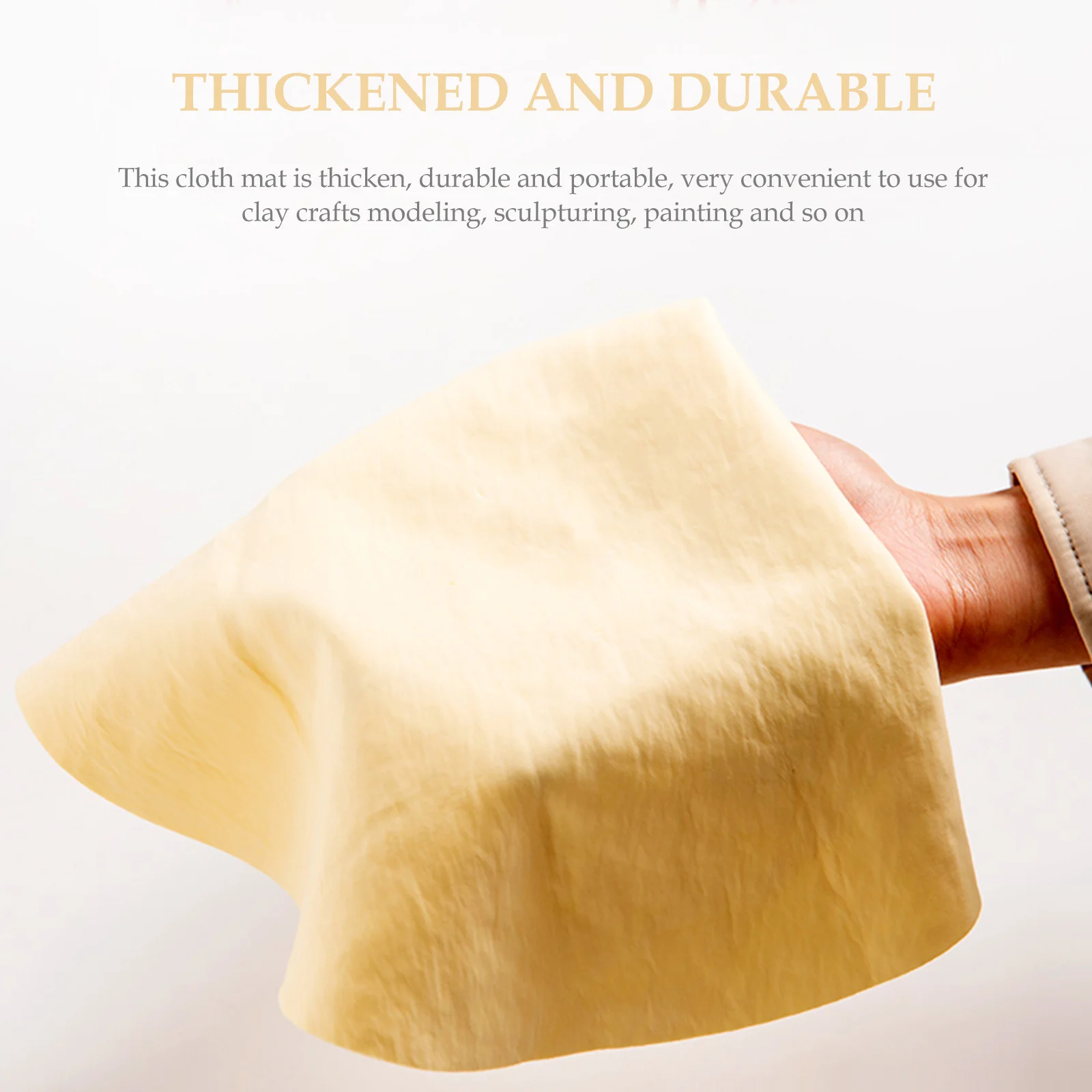 Pottery Craft Making Mat Thick Durable Portable Clay Sculpture DIY Clay Crafts Fixing Mat Handmade Auxiliary Tool
Pottery Craft Making Mat Thick Durable Portable Clay Sculpture DIY Clay Crafts Fixing Mat Handmade Auxiliary Tool