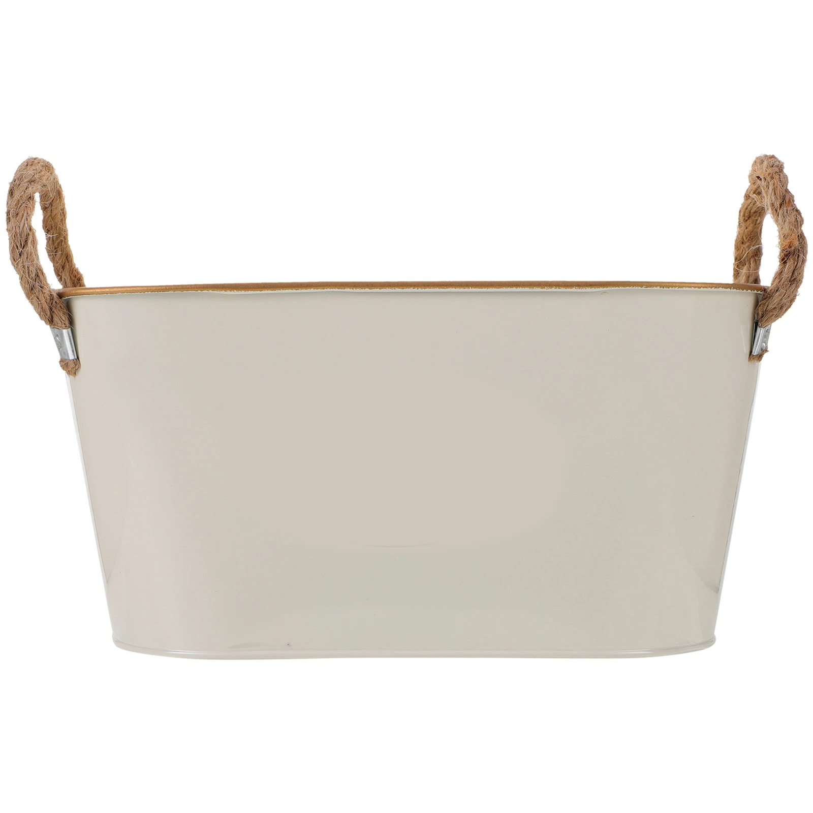Iron Oval Flower Pots Tin Bucket Planters 24x12xH12 Beige Retro Vases Metal Planter Containers Dry Flower Arrangement Holder
Iron Oval Flower Pots Tin Bucket Planters 24x12xH12 Beige Retro Vases Metal Planter Containers Dry Flower Arrangement Holder