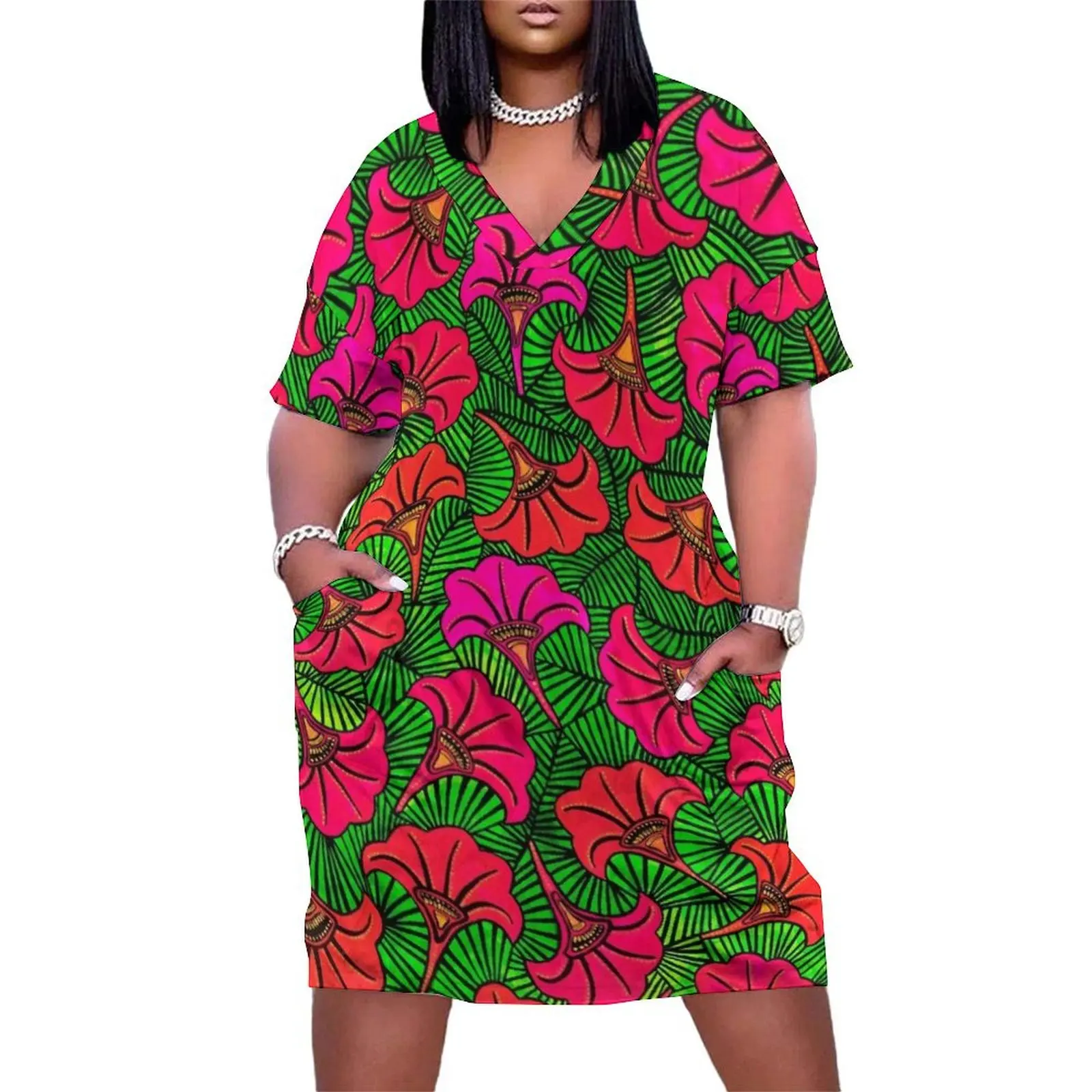 Petunia Capulana Loose Pocket Dress Woman's evening dress Elegant gown summer dress women's summer jumpsuit
Petunia Capulana Loose Pocket Dress Woman's evening dress Elegant gown summer dress women's summer jumpsuit