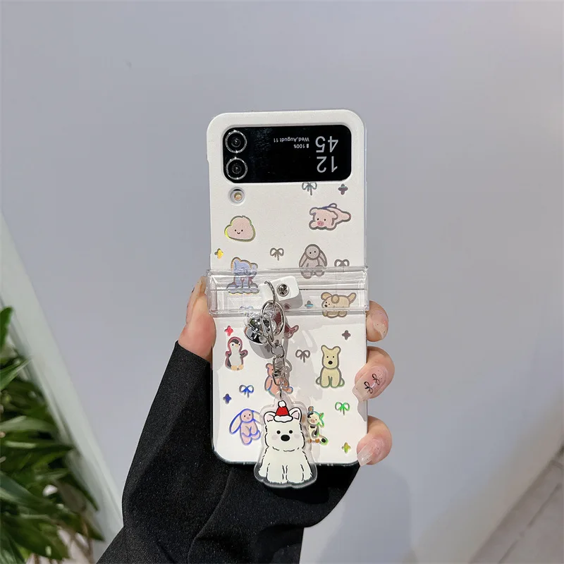 Cute Dog Pendant for Samsung Galaxy Z Flip 7 6 5 4 Protective Back Cover for ZFlip5 ZFlip6 ZFlip7 Case Shell
Cute Dog Pendant for Samsung Galaxy Z Flip 7 6 5 4 Protective Back Cover for ZFlip5 ZFlip6 ZFlip7 Case Shell