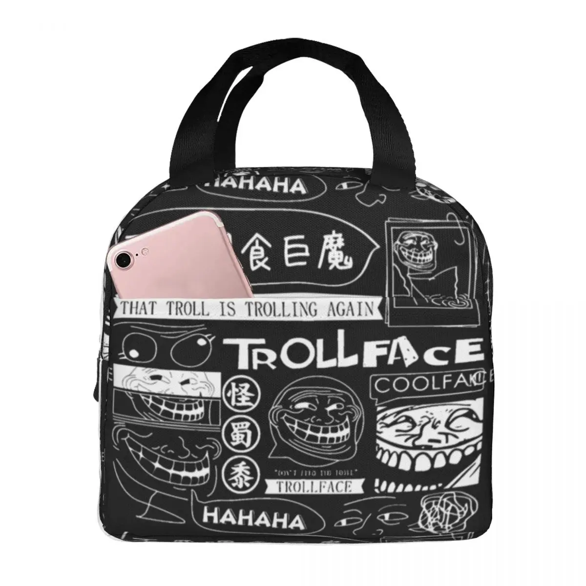 Изолированные сумки для ланча с коллажем Trollface Coolface, Термосумка, контейнер для ланча Rage, комикс, аниме, герметичный тоут, Ланч-бокс для девочек и мальчиков
Изолированные сумки для ланча с коллажем Trollface Coolface, Термосумка, контейнер для ланча Rage, комикс, аниме, герметичный тоут, Ланч-бокс для девочек и мальчиков