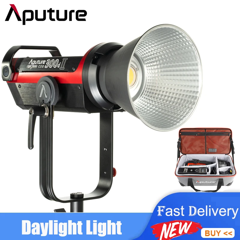 Aputure LS C300d II LED Video Light 5500K Daylight V-mount COB Light Outdoor Studio Video Photography Lighting Lamp
Aputure LS C300d II LED Video Light 5500K Daylight V-mount COB Light Outdoor Studio Video Photography Lighting Lamp