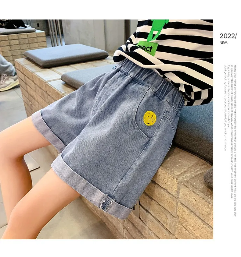 Summer Children All-match Casual Girls Denim Shorts Korean Version Western-style Solid Color Girls' Pants Skirt Girls Shorts
Summer Children All-match Casual Girls Denim Shorts Korean Version Western-style Solid Color Girls' Pants Skirt Girls Shorts