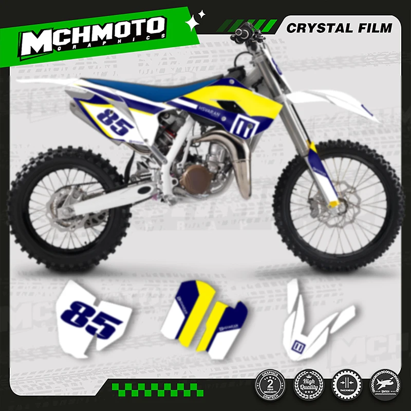 MCHMFG MOTOR For Husqvarna 2014 2015 2016 2017 TC85 TC 85 Motorfiets Grafische Decal Stickers Kits 003
MCHMFG MOTOR For Husqvarna 2014 2015 2016 2017 TC85 TC 85 Motorfiets Grafische Decal Stickers Kits 003