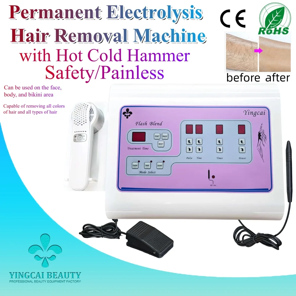 Permanent Hair Removal Machine 2 In 1 Electrolysis Home Hair Remover Machine for Women Men Painless Epilator on Face Body Bikini
Permanent Hair Removal Machine 2 In 1 Electrolysis Home Hair Remover Machine for Women Men Painless Epilator on Face Body Bikini