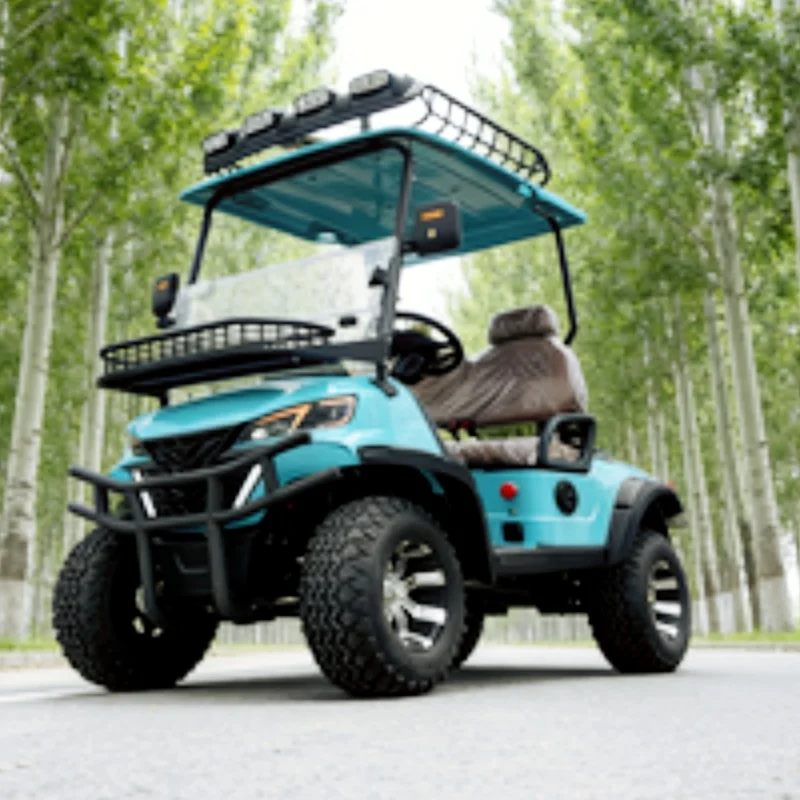 Solar Golf Buggy Off Road Lithium Battery Electric Golf Cart Front Bumper And Front Basket Top Basket One-Click Start Function
Solar Golf Buggy Off Road Lithium Battery Electric Golf Cart Front Bumper And Front Basket Top Basket One-Click Start Function