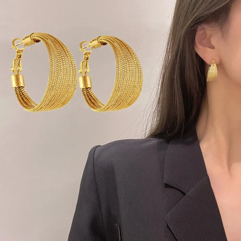 Women Open Ring Earrings Adjustable Multi-layer Solid Color Wide Electroplating Polished Alloy Lady Finger Ring Prom Party Daily
Women Open Ring Earrings Adjustable Multi-layer Solid Color Wide Electroplating Polished Alloy Lady Finger Ring Prom Party Daily