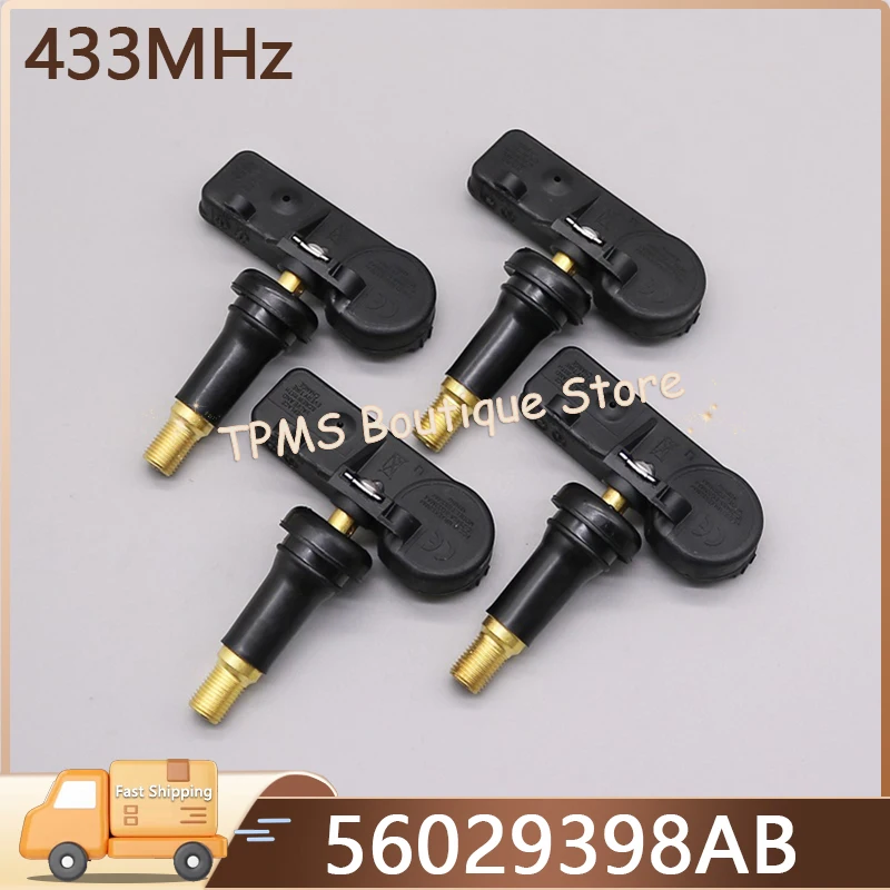 For Chrysler Dodge Ram Jeep Wrangler Fiat Lancia 2011-2019 433MHz Real Time TPMS Sensors Tire Pressure System Monitor 56029398AB
For Chrysler Dodge Ram Jeep Wrangler Fiat Lancia 2011-2019 433MHz Real Time TPMS Sensors Tire Pressure System Monitor 56029398AB
