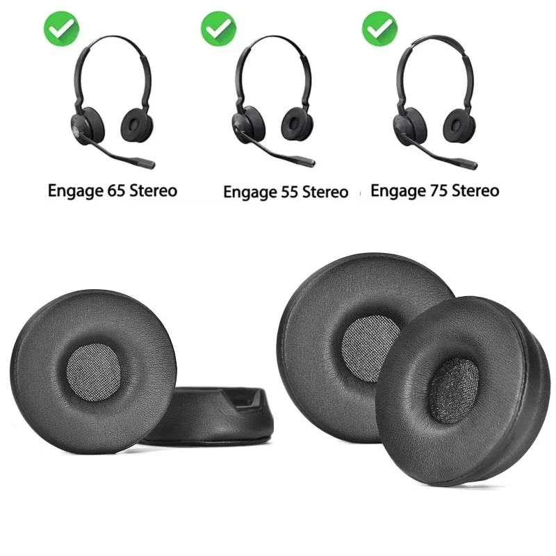 Replacement high quality Leather earmuff ear pillow Ear Pads Suitable For Jabra Engage 55/Engage 65/Engage 75 Stereo headphones
Replacement high quality Leather earmuff ear pillow Ear Pads Suitable For Jabra Engage 55/Engage 65/Engage 75 Stereo headphones