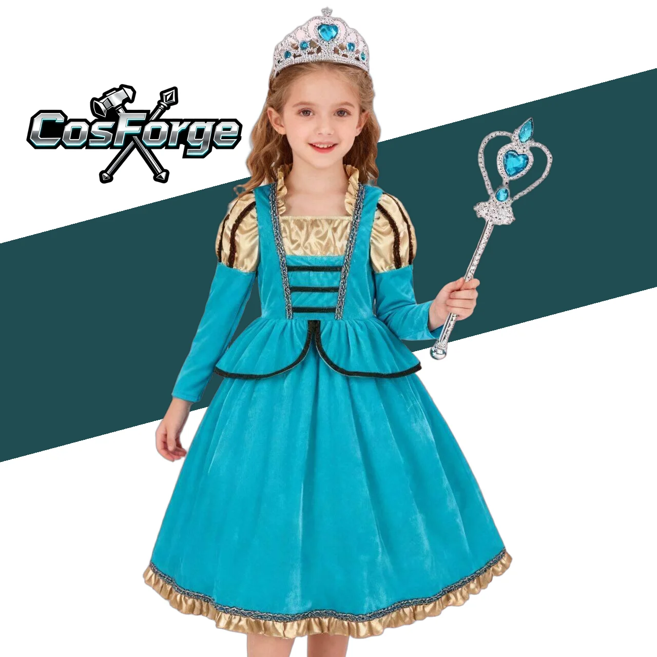 Retro Palace Style Princess Puff Sleeve Long Dress - Medieval Theme Party Role Playing Girls
Retro Palace Style Princess Puff Sleeve Long Dress - Medieval Theme Party Role Playing Girls
