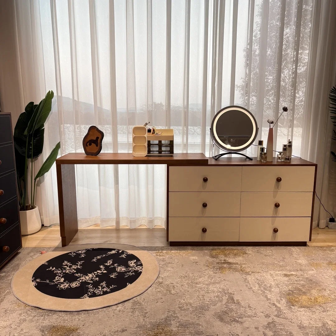 Luxury Drawers Wood Vanity Storage Organizer Nordic Compact Unique Black Vanity Stool Seating Coiffeuse De Chambre Furniture
Luxury Drawers Wood Vanity Storage Organizer Nordic Compact Unique Black Vanity Stool Seating Coiffeuse De Chambre Furniture