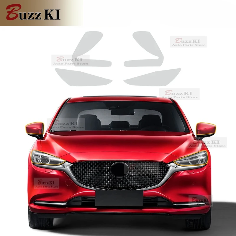 For Mazda 6 Atenza 2018-2021 TPU Car Headlight Rear View Mirror Pre-cut Paint Protection Film Transparent Repair Car Sticker
For Mazda 6 Atenza 2018-2021 TPU Car Headlight Rear View Mirror Pre-cut Paint Protection Film Transparent Repair Car Sticker