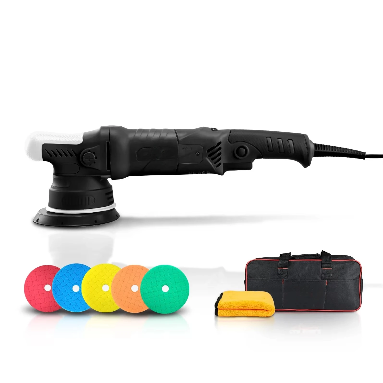 Car Shield 1000W 5 Inch Long Throw 125mm 15mm Random Orbit Dual Action Polisher Electric Buffer Polisher for Car Care
Car Shield 1000W 5 Inch Long Throw 125mm 15mm Random Orbit Dual Action Polisher Electric Buffer Polisher for Car Care