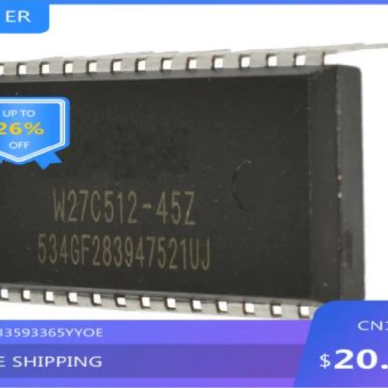 NEW 10 pcs W27C512-45Z W27C512-45 W27C512 DIP28
NEW 10 pcs W27C512-45Z W27C512-45 W27C512 DIP28